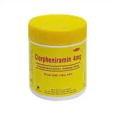 Clopheniramin 4mg Dona (C/500v)  – Thuốc kháng dị ứng, giảm ngứa, viêm mũi dị ứng
